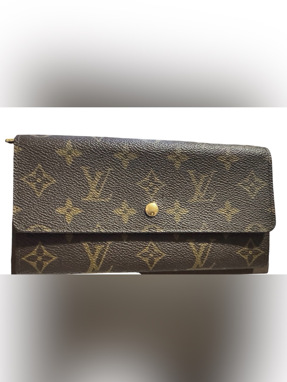 Louis Vuitton Monogram Sarah Long Bifold Wallet